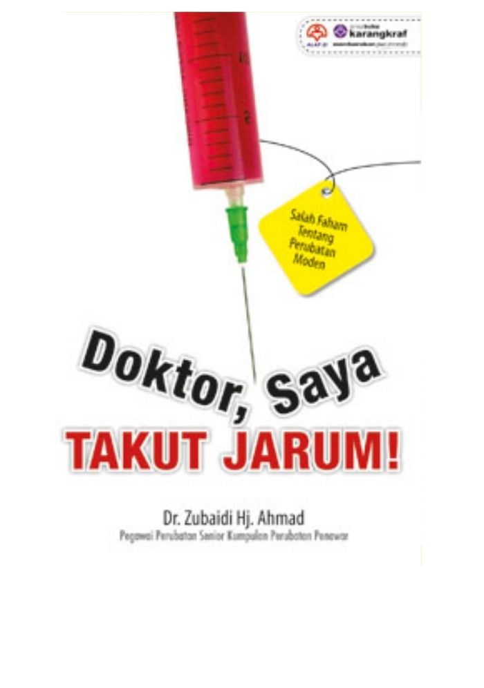 Doktor, Saya Takut Jarum!