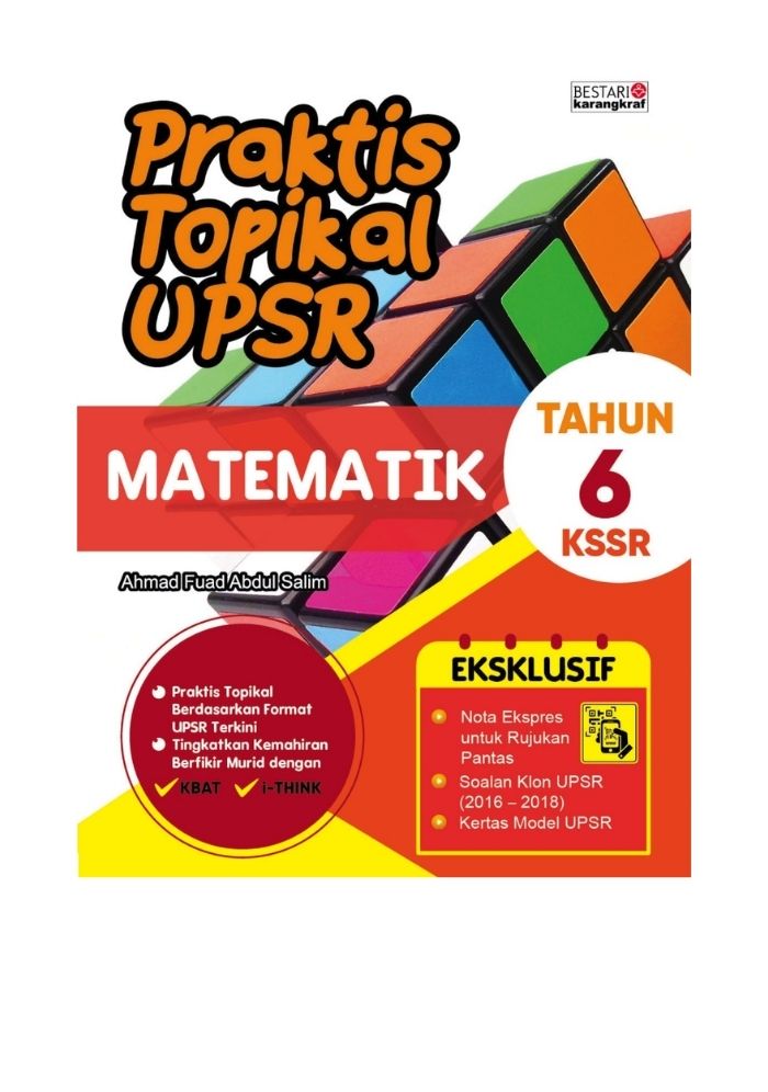 Praktis Topikal UPSR (2019) Matematik Tahun 6