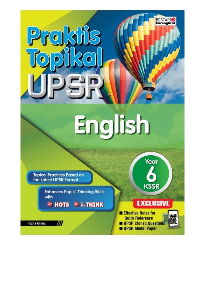 Praktis Topikal UPSR English Year 6 (2020)