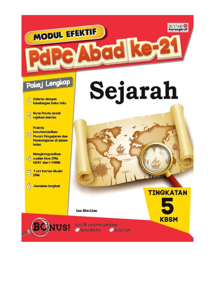 Modul Efektif PdPc Sejarah Tingkatan 5