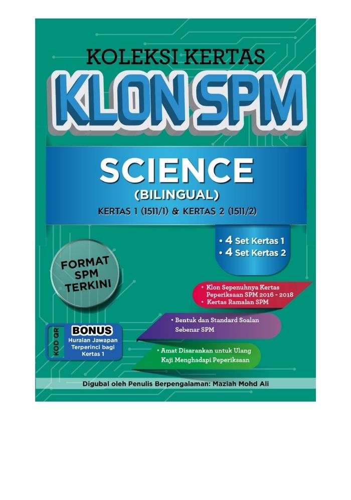 Koleksi Kertas Klon SPM Science