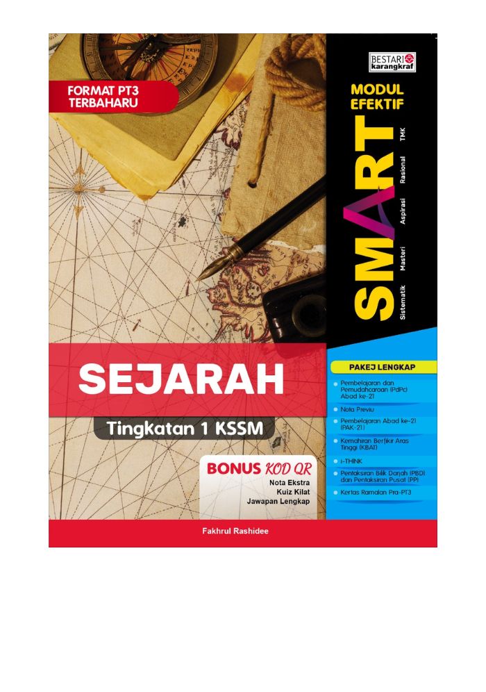 Modul Efektif SMART Sejarah Tingkatan 1 (2020)