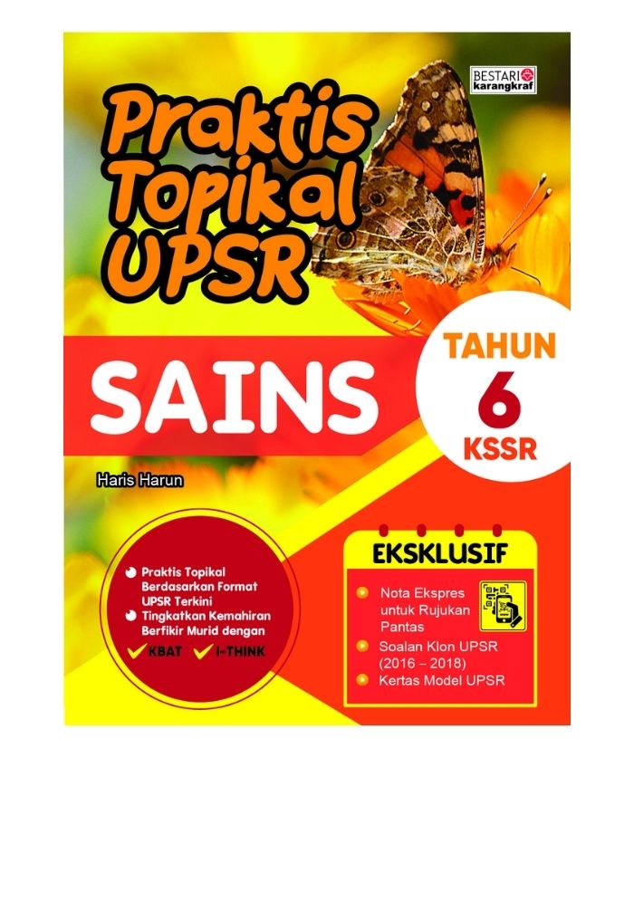 Praktis Topikal UPSR (2019) Sains Tahun 6