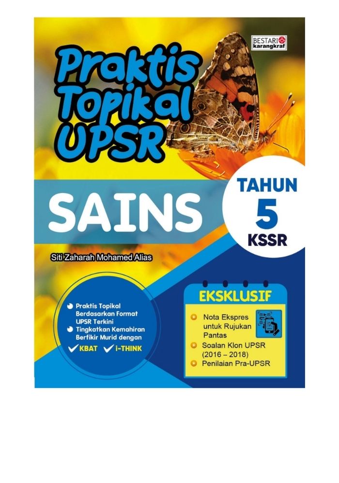 Praktis Topikal UPSR (2019) Sains Tahun 5