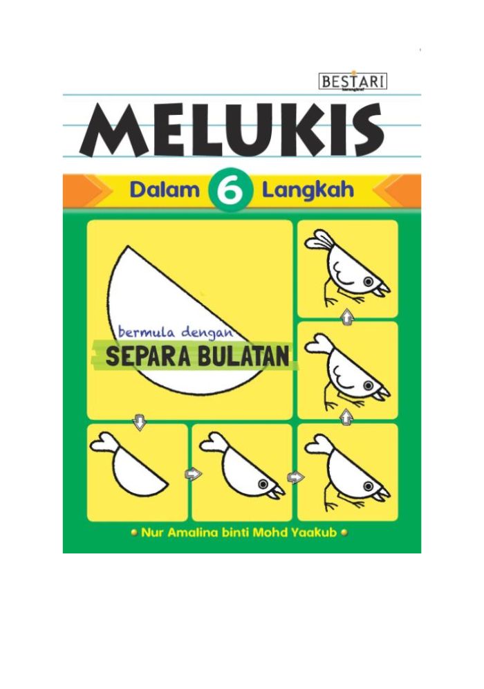 Melukis Dalam 6 Langkah - Bermula Dengan Separa Bulatan