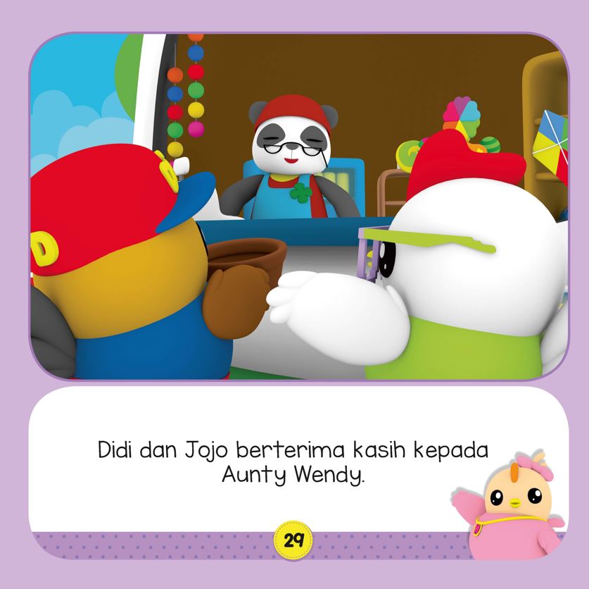 Buku Cerita Bergambar Didi & Friends: Jom Ke Dunia Teko & Pasu N