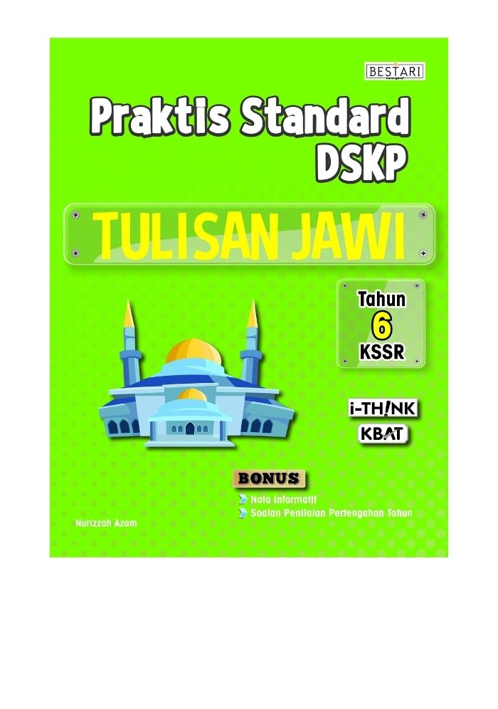 Praktis Standard Tahun 6 - Tulisan Jawi