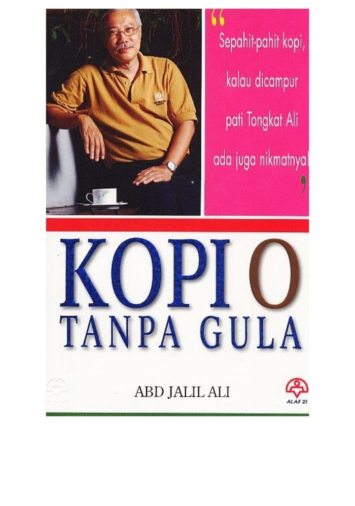 Kopi O Tanpa Gula