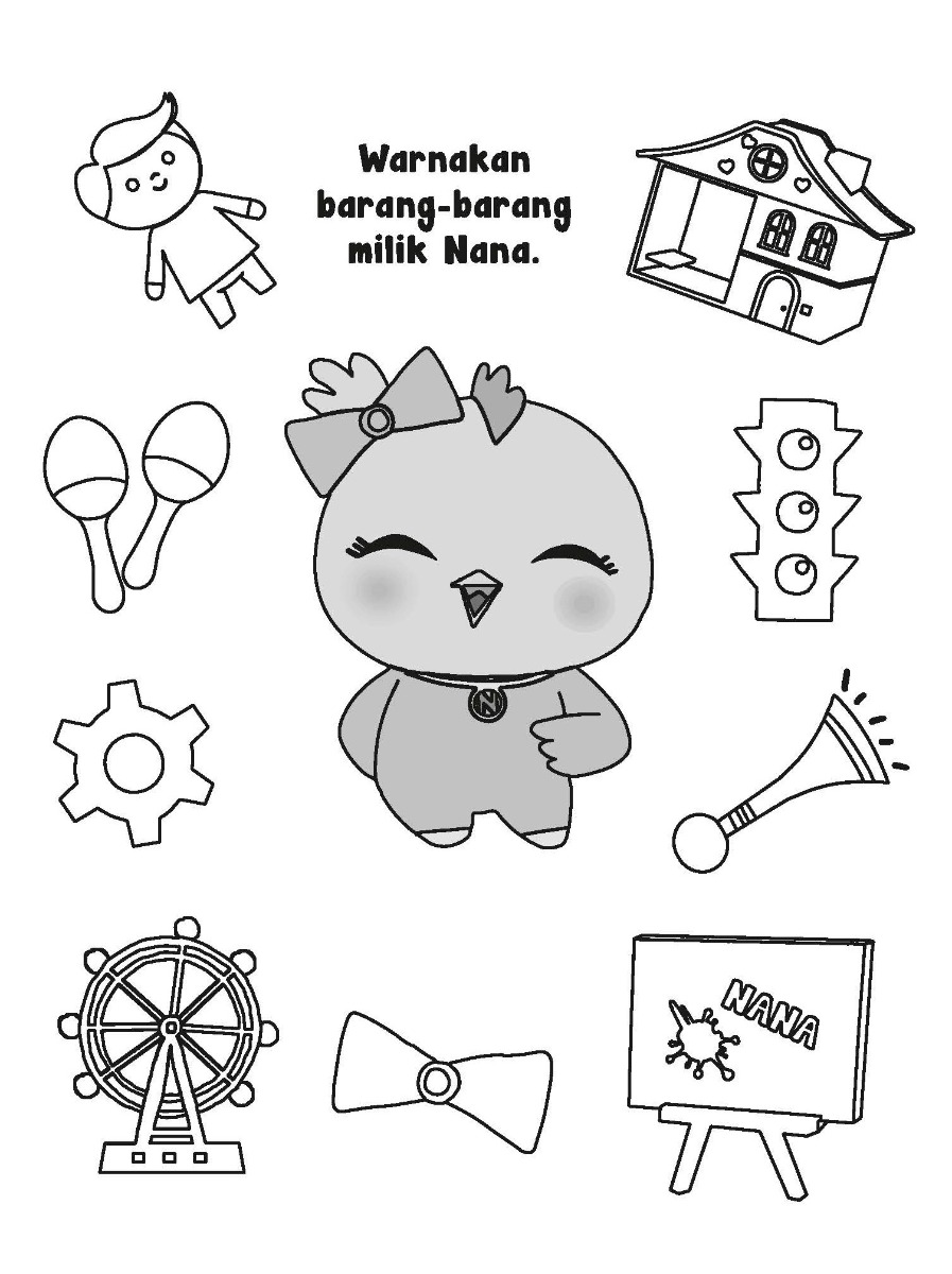 BUKU WARNA CHIBI