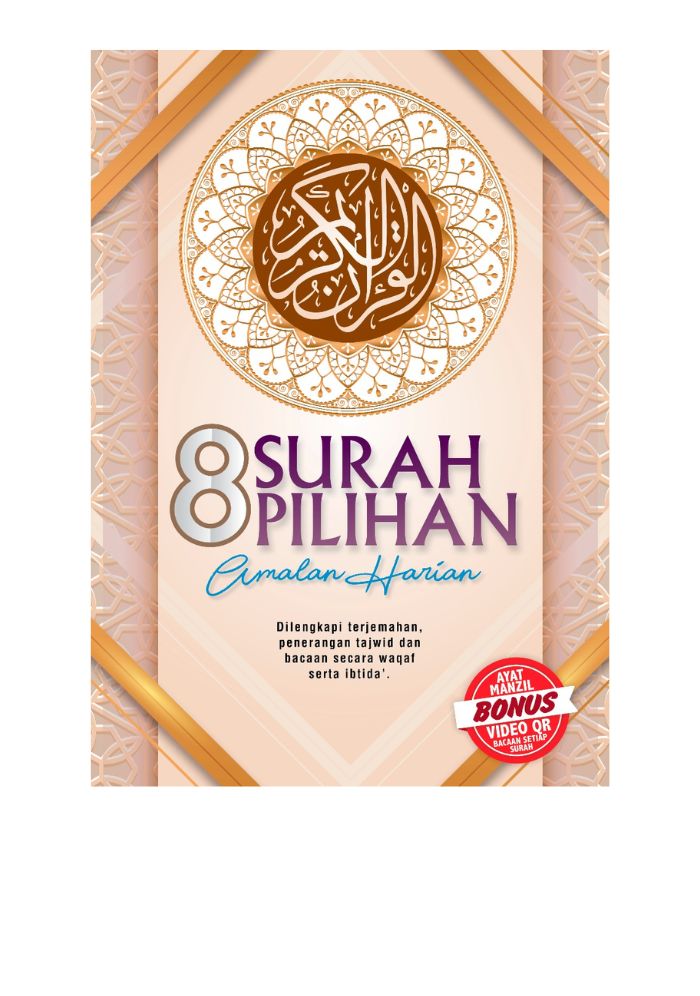 8 Surah Pilihan Amalan Harian