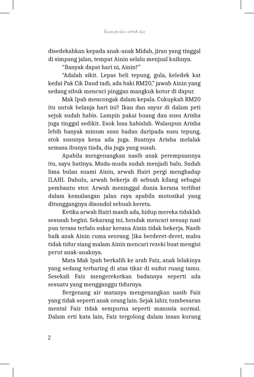 Asam Pedas Untuk Dia - Nureen Mirza