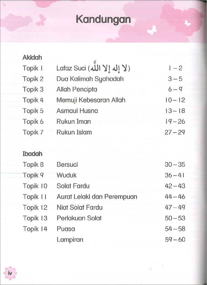 Buku Aktiviti Prasekolah 6 Tahun - Akidah & Ibadah (Buku 1)