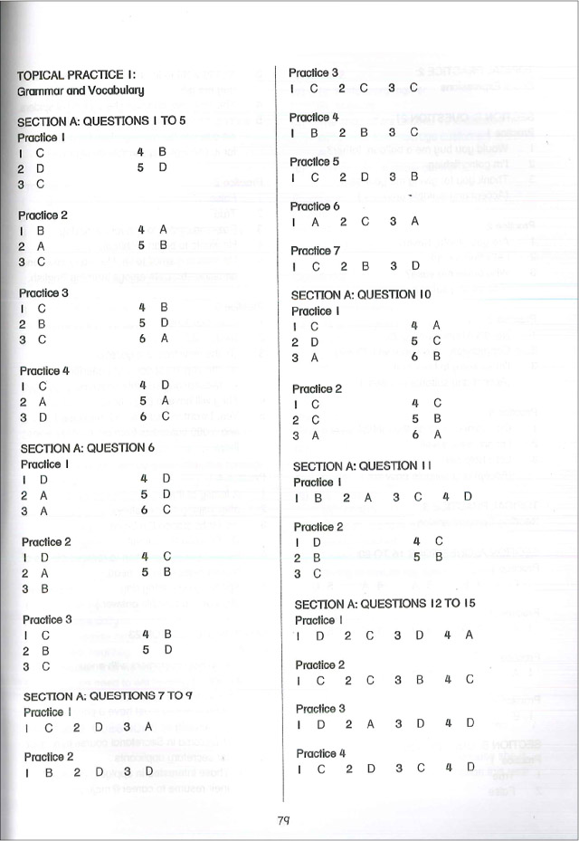 Praktis Topikal UPSR (2019) English Year 6