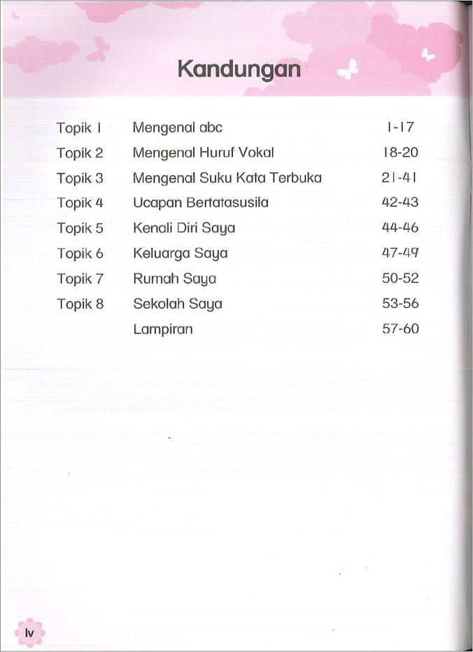 Buku Aktiviti Prasekolah 6 Tahun - Bahasa Melayu (Buku 1)