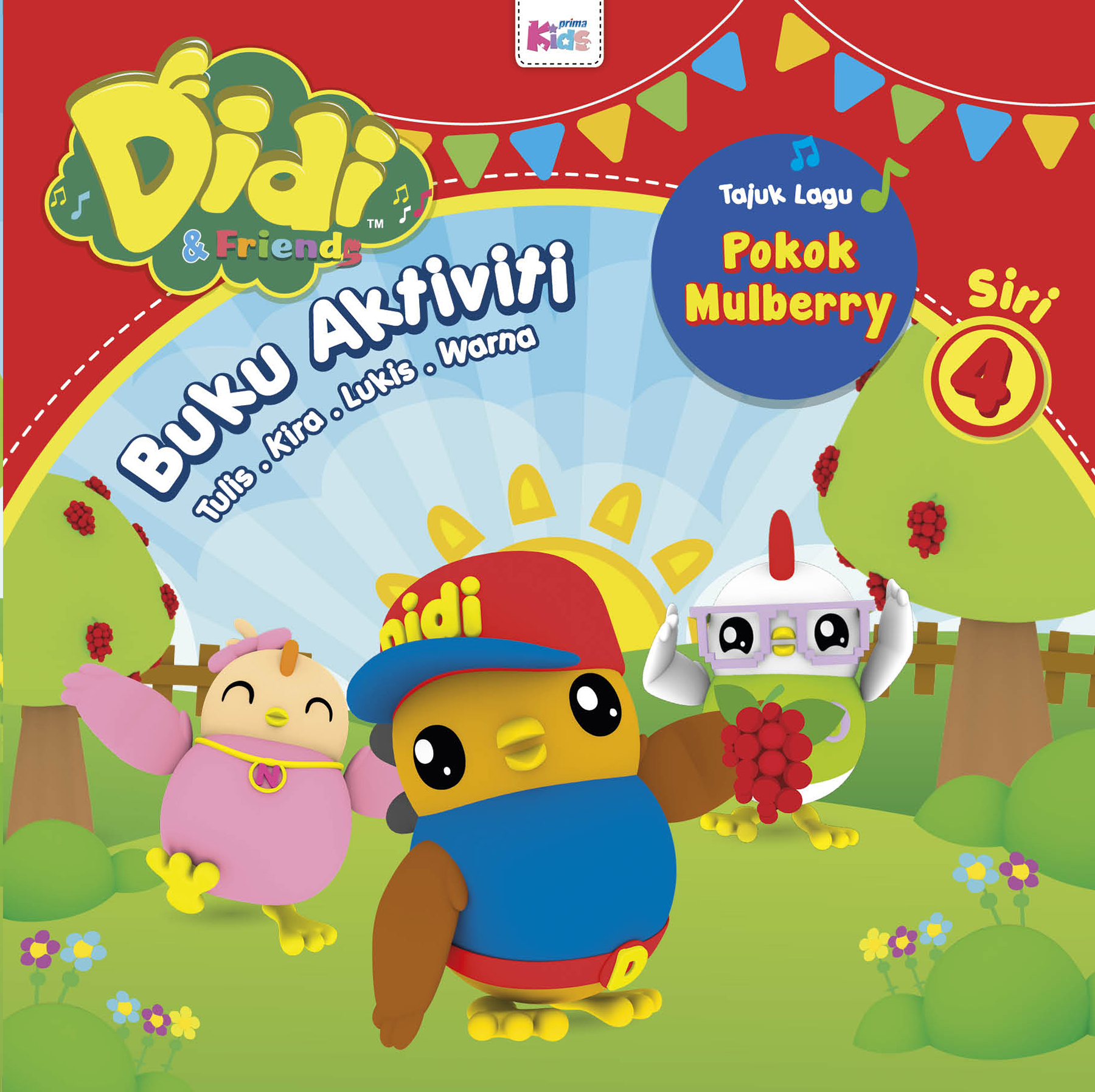 Buku Aktiviti Didi & Friends  Pokok Mulberry (Siri 4)