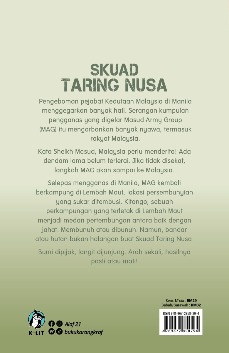 K-LIT: Skuad Taring Nusa - Muhaymin Wahab