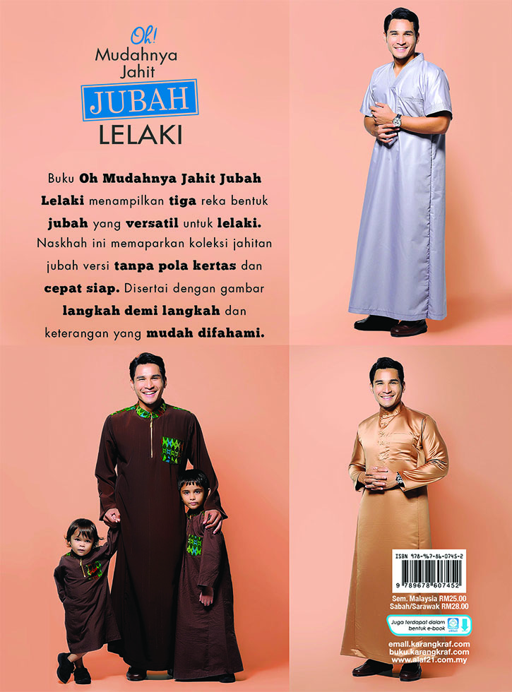 Oh! Mudahnya Jahit Jubah Lelaki