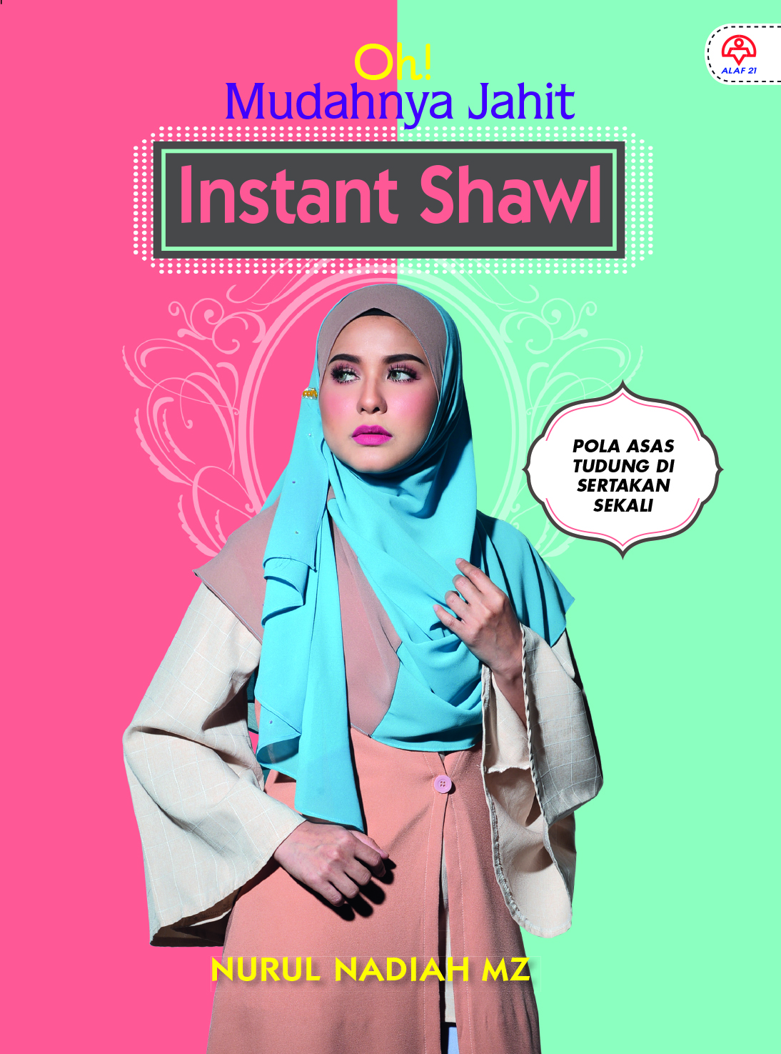 Oh! Mudahnya Jahit Instant Shawl