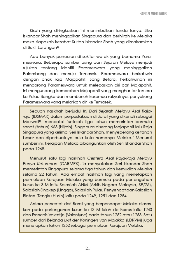 Fajar Islam Di Nusantara 2 - Hafidzi Mohd Noor