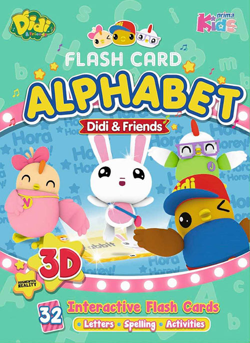 FLASH CARDS ALPHABET DIDI & FRIENDS (AR)
