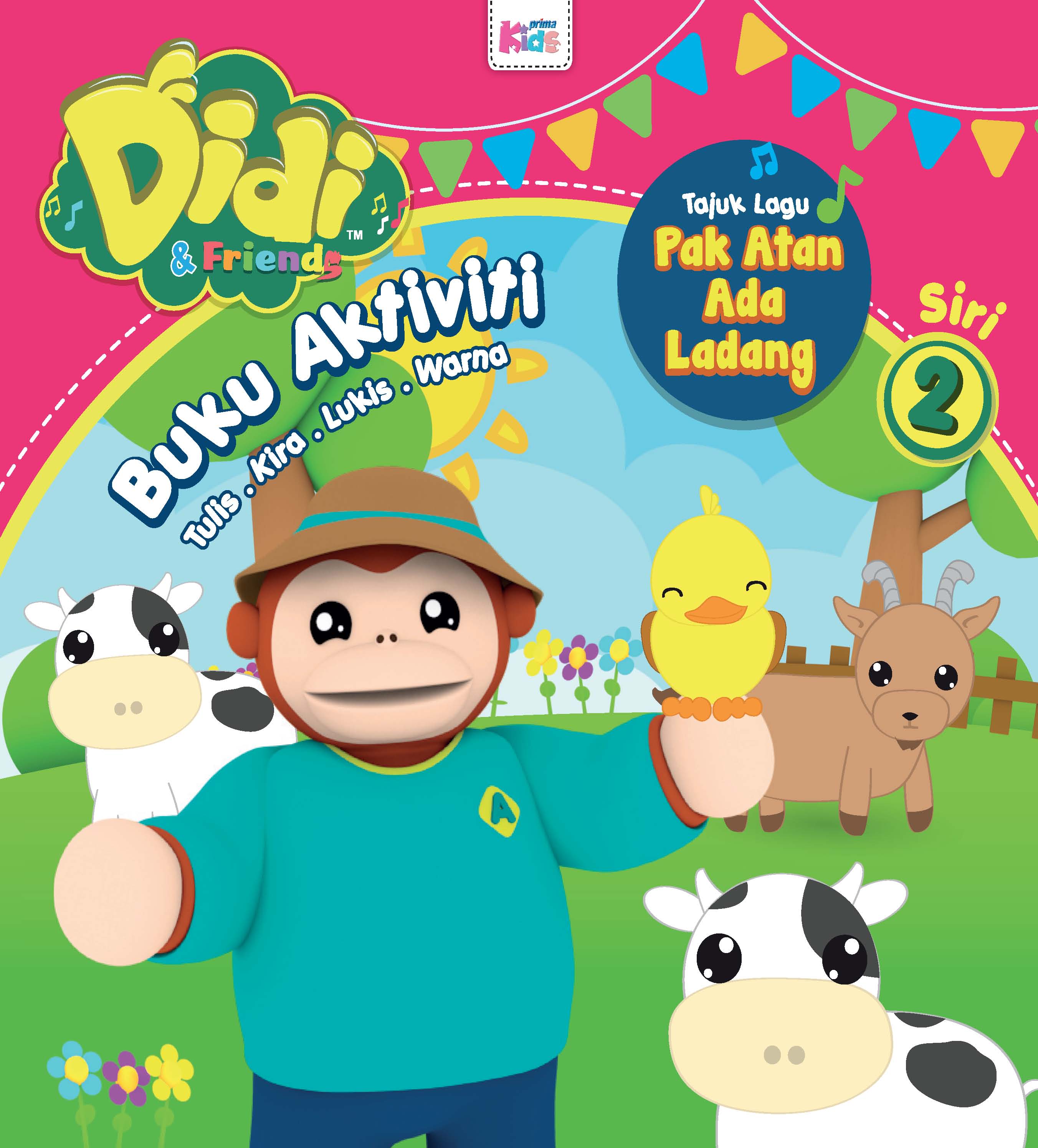 Buku Aktiviti Didi & Friends - Pak Atan Ada Ladang - Siri 2