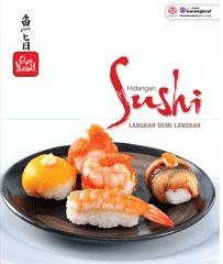 Hidangan Sushi Langkah Demi Langkah