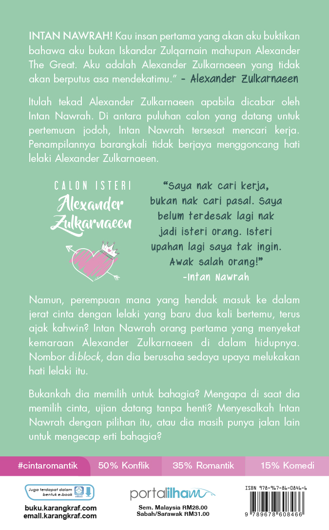 Calon Isteri Alexander Zulkarnaeen - Mastura Abdullah