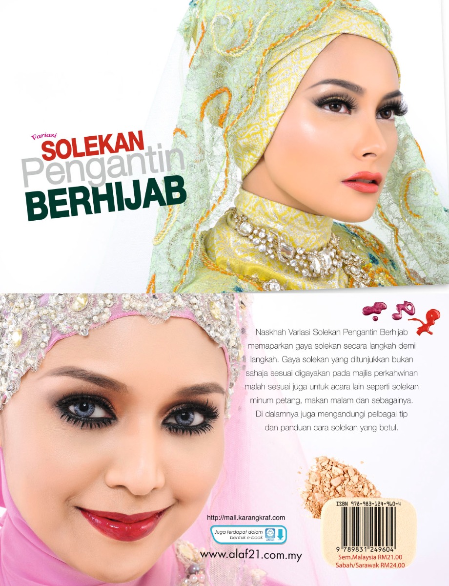 Variasi Solekan Pengantin Berhijab