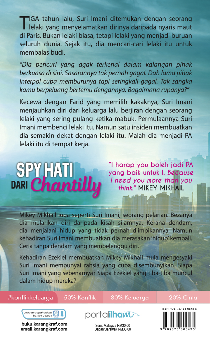 Spy Hati Dari Chantilly - Mazni Aznita