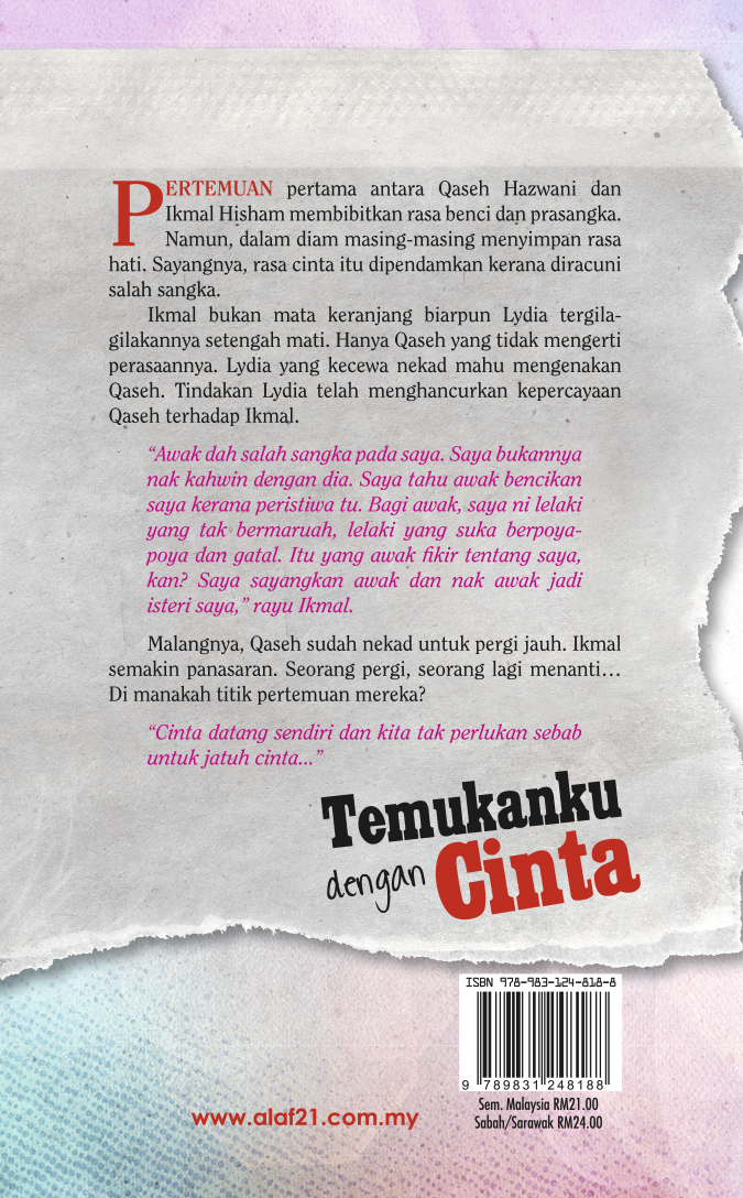 Temukanku Dengan Cinta - Ainul Hazrah