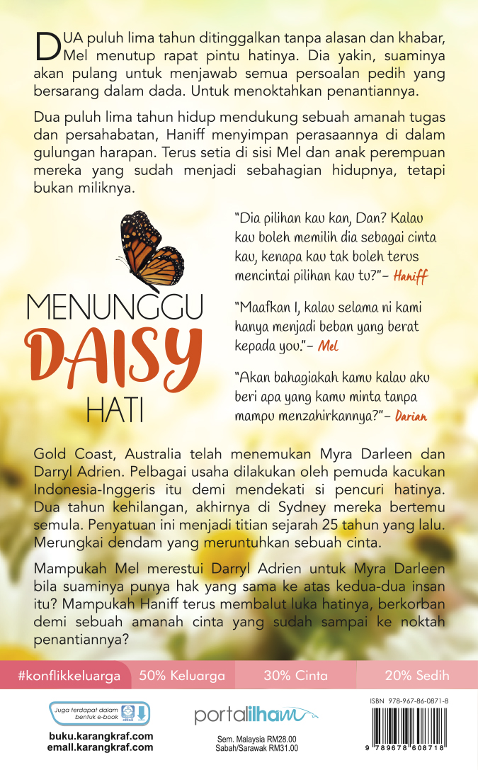 Menunggu Daisy Hati - Arysa Nasir