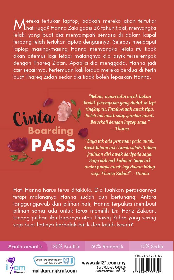 Cinta Boarding Pass - Batiah Hadi