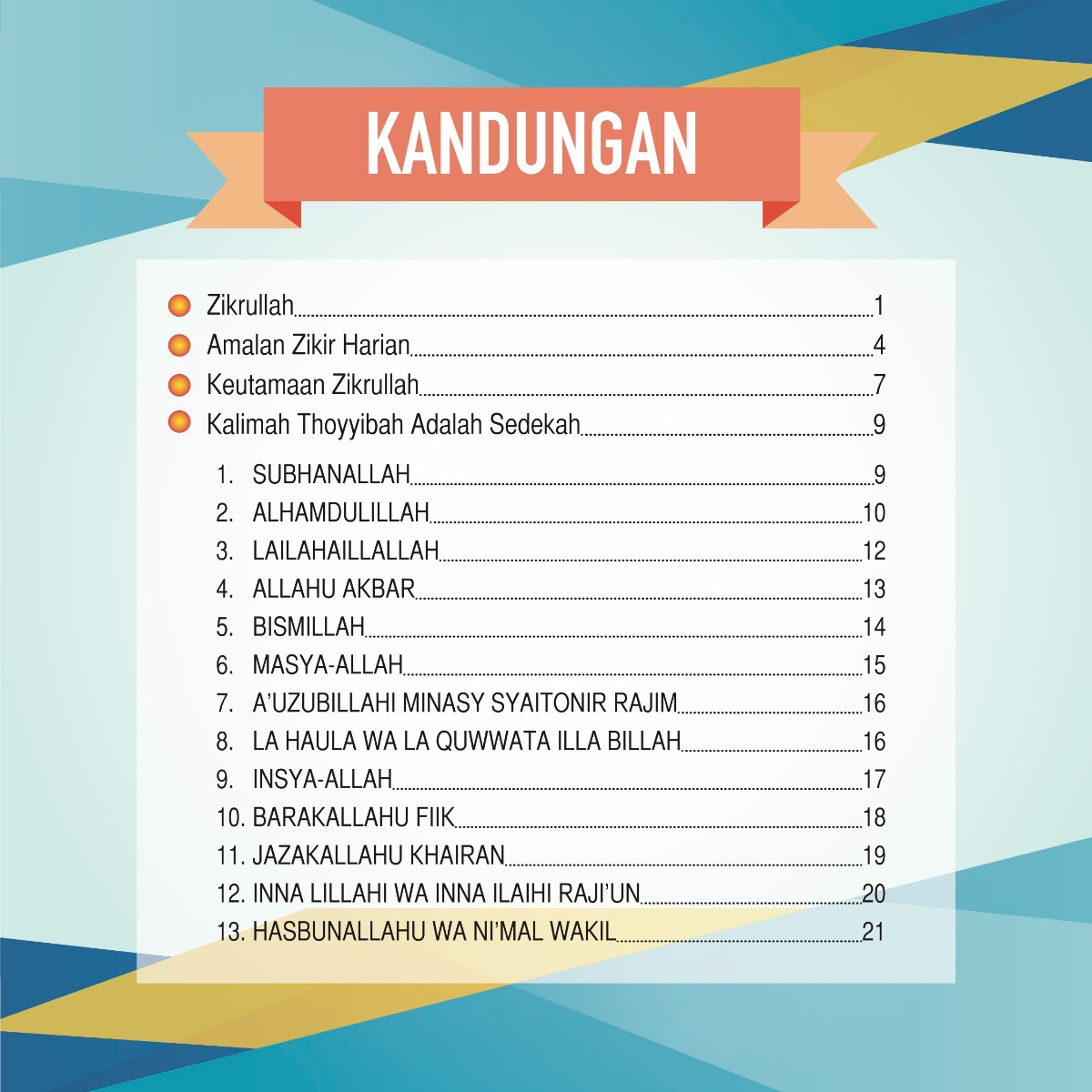 Bijak Zikrullah - Muhammad Nazir Mohammed Khalid