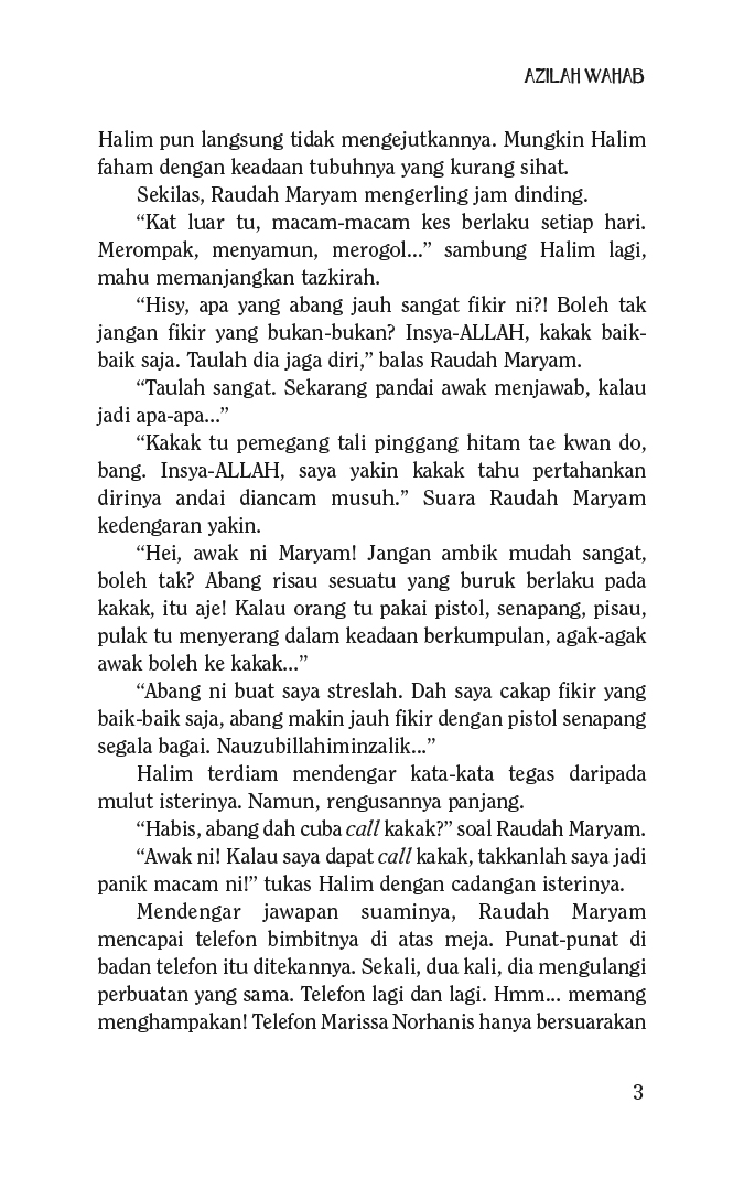 Pergi Bersama Janji - Azilah Wahab