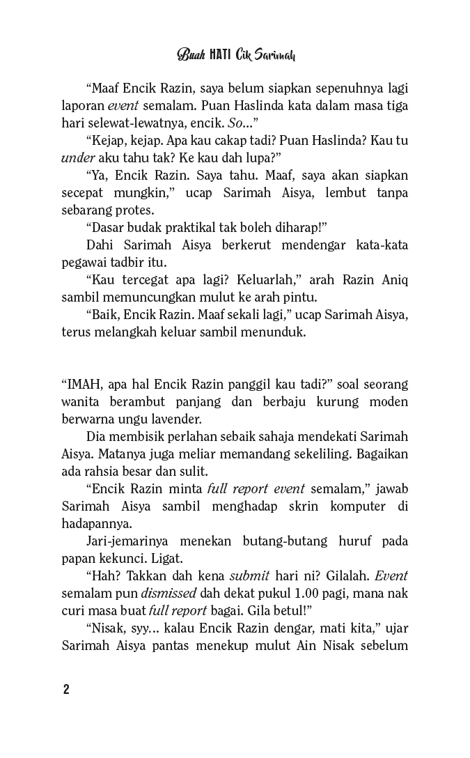 Buah Hati Cik Sarimah - Maa Medina