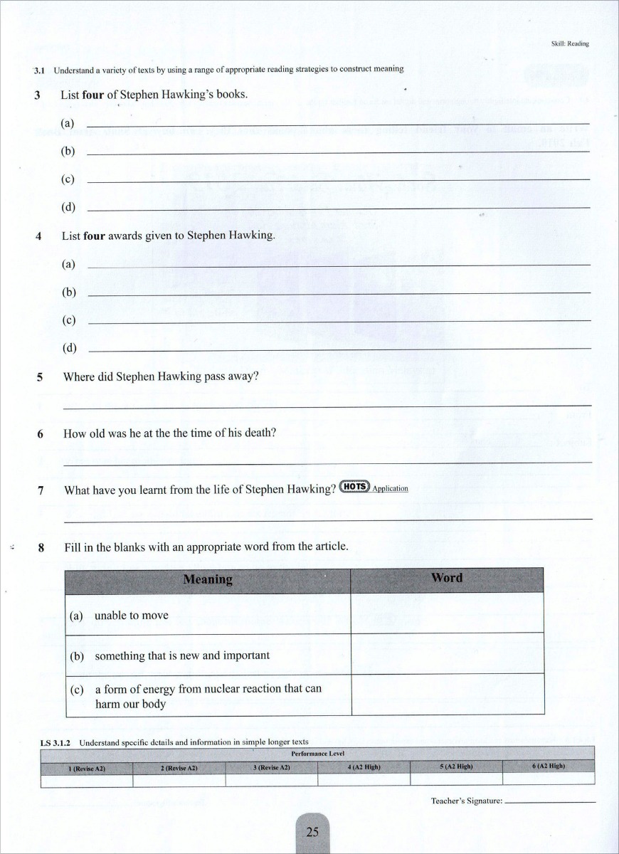 Modul Efektif PdPc English Form 1