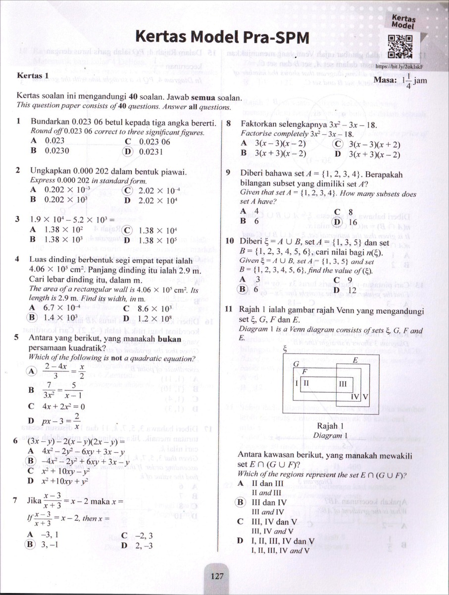 Modul Efektif PdPc Matematik Tingkatan 4