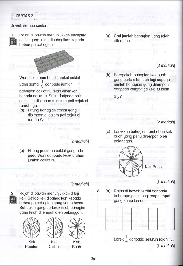 Praktis Topikal UPSR (2019) Matematik Tahun 5