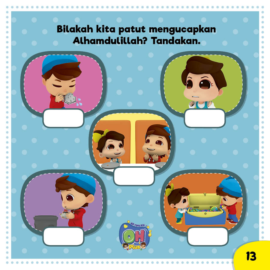 Omar & Hana Buku Belajar : Alhamdulillah