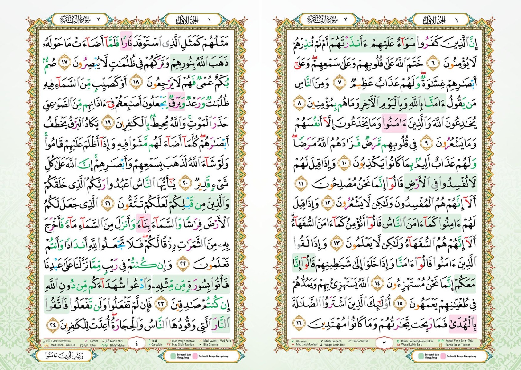 Al-Quran Mushaf Al-Imam (Waqaf Ibtida') Saiz Jumbo