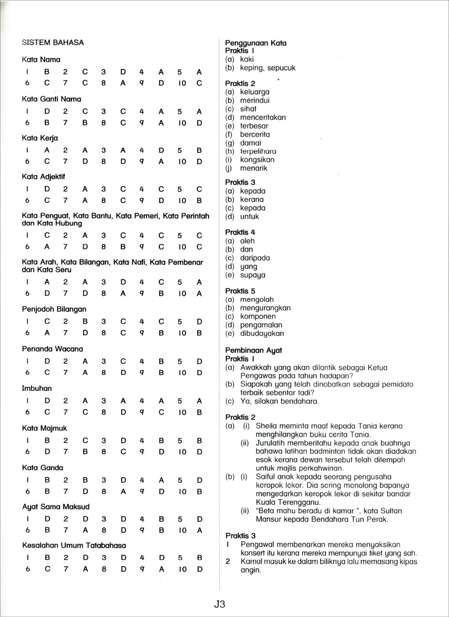 Praktis Topikal UPSR Bahasa Melayu Tahun 6 (2020)