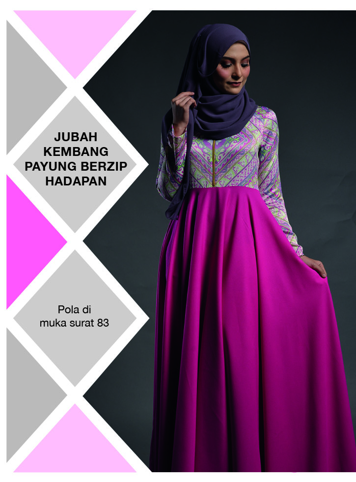 Oh! Mudahnya Jahit Jubah Moden