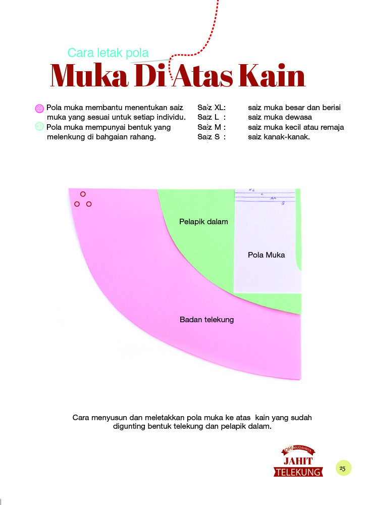 Oh! Mudahnya Jahit Telekung