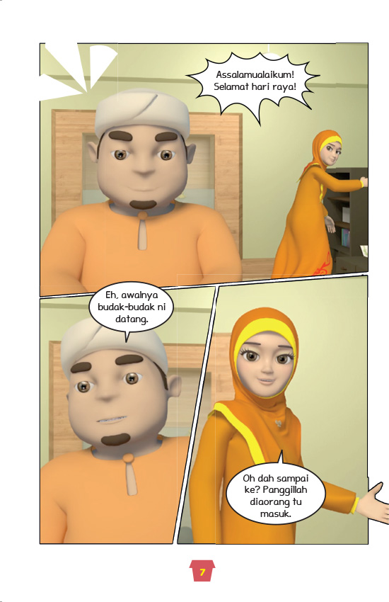 Ummi... Ceritalah Pada Kami Episode 6 : Selamat Hari Raya