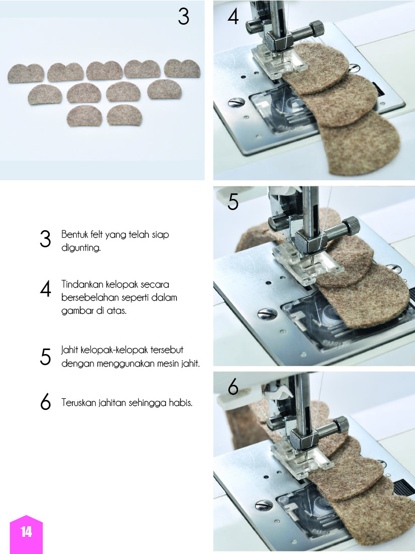 Variasi Cantiknya Felt