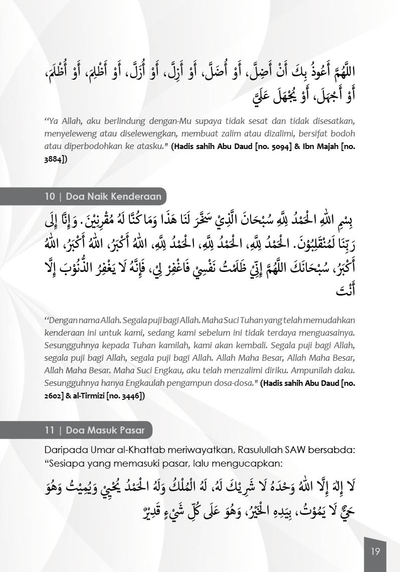 111 Doa & Zikir Amalan Rasulullah - Abd Razak Muthalib