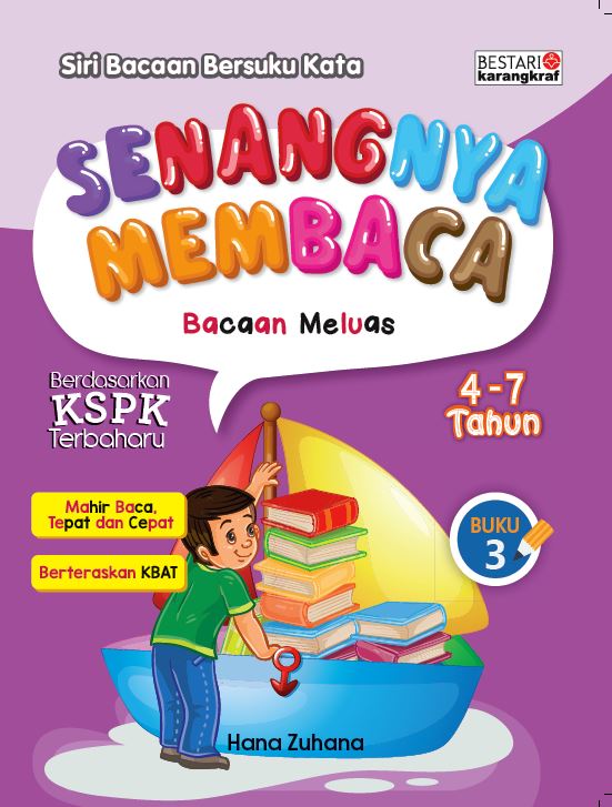 Senangnya Membaca Bacaan Meluas 4-7 Tahun Buku 3