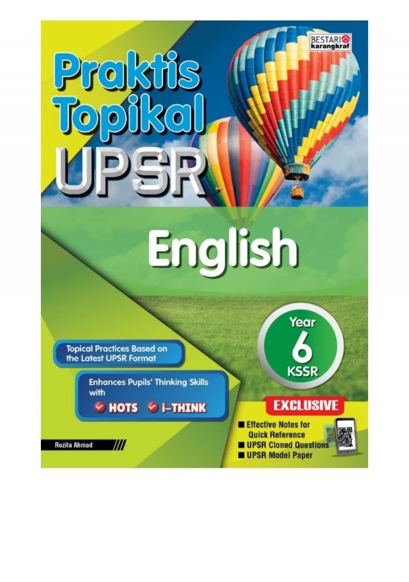 Praktis Topikal UPSR English Year 6 (2020)
