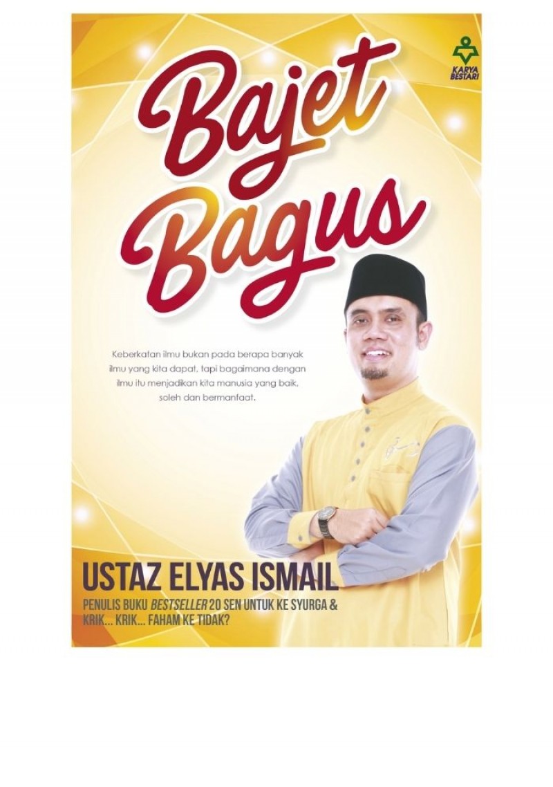 Bajet Bagus - Ustaz Elyas Ismail