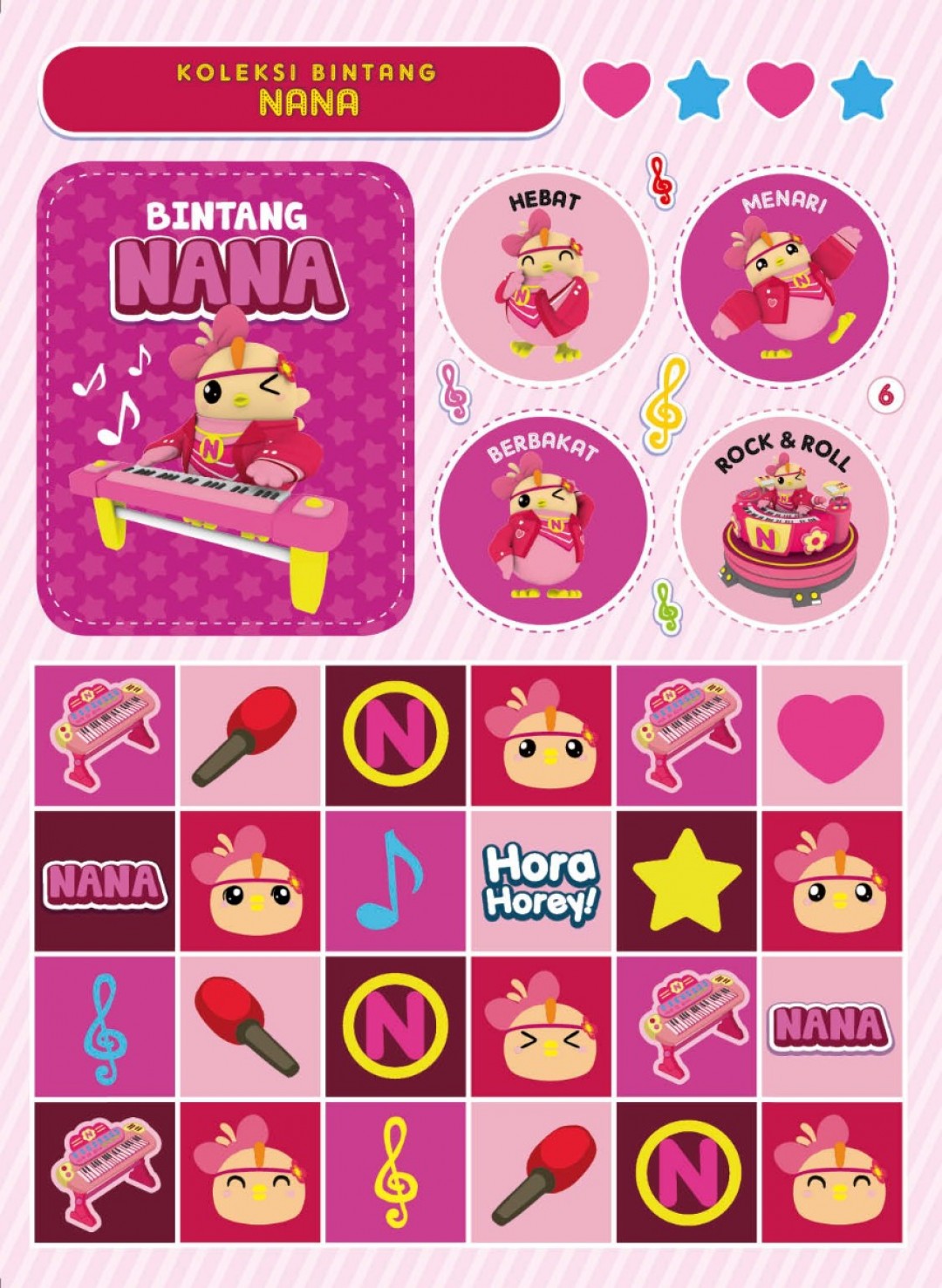 Buku �Sticker� [Konsert Hora Horey Didi & Friends]